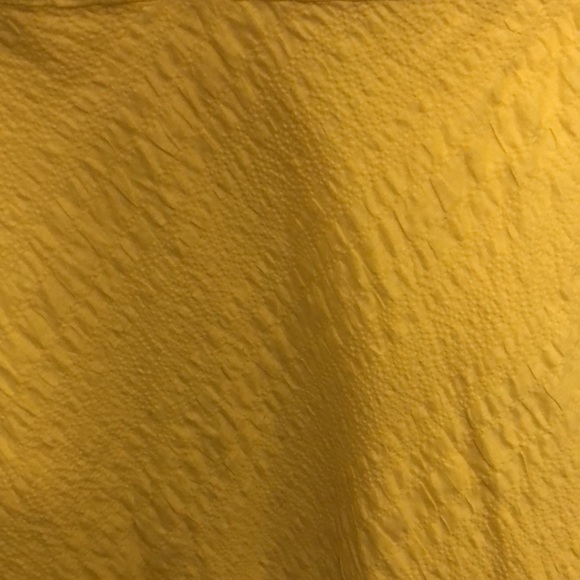 J.Crew Classic Yellow Cotton Halter Dress Size 6 - Picture 3 of 10